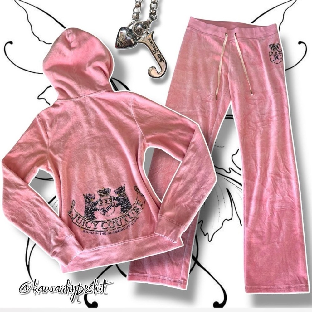 Y2K vintage juicy couture tracksuit